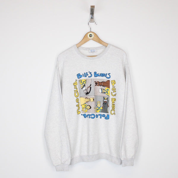 Vintage Polo Club Sweatshirt Medium