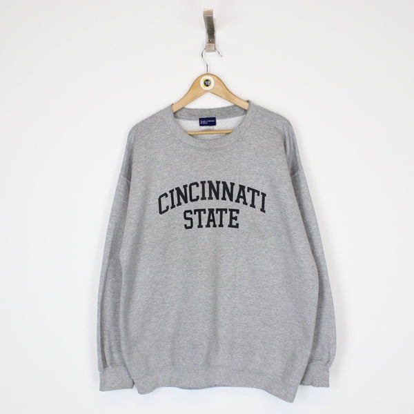 Vintage Cincinnati State Sweatshirt Large