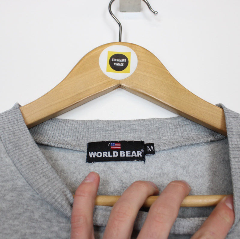 Vintage World Bear Sweatshirt Medium