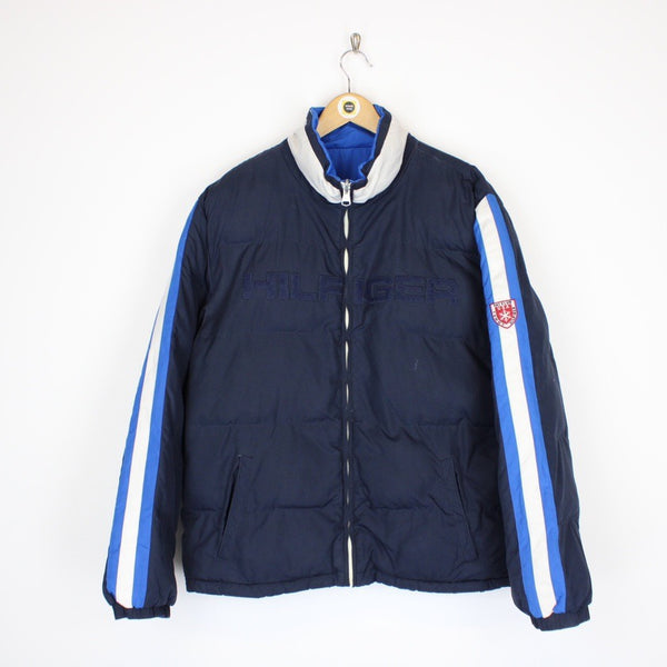 Vintage Tommy Hilfiger Reversible Puffer Jacket XL