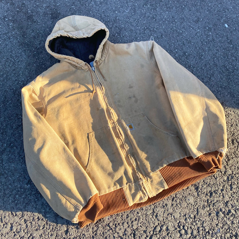 Vintage Carhartt Jacket in golden hour