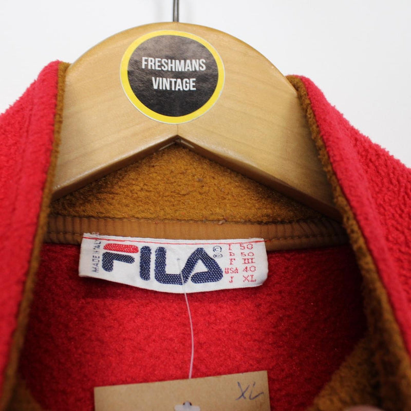 Vintage Fila Magic Line Fleece Large