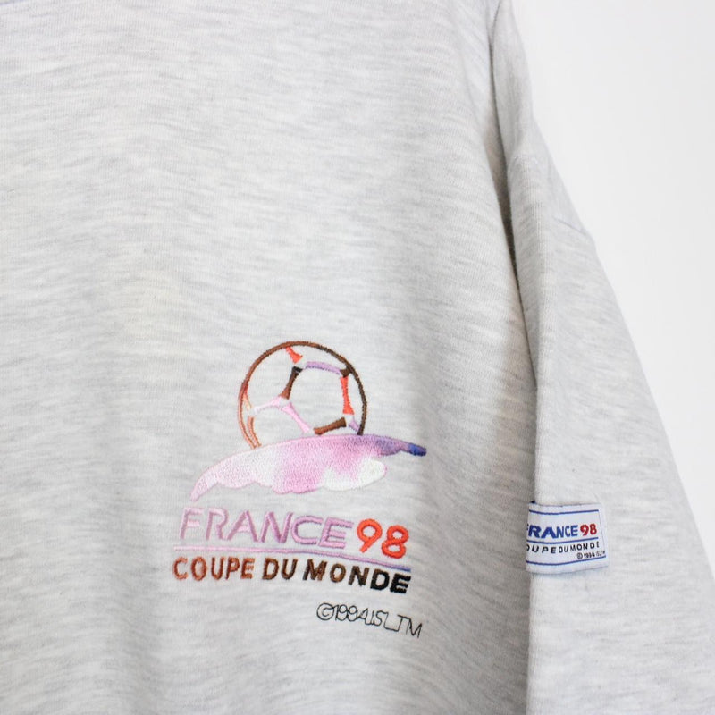 Vintage 1998 France World Cup Sweatshirt Medium