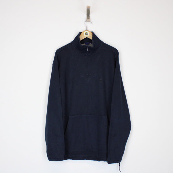 Vintage Nautica 1-4 Zip Sweatshirt Medium