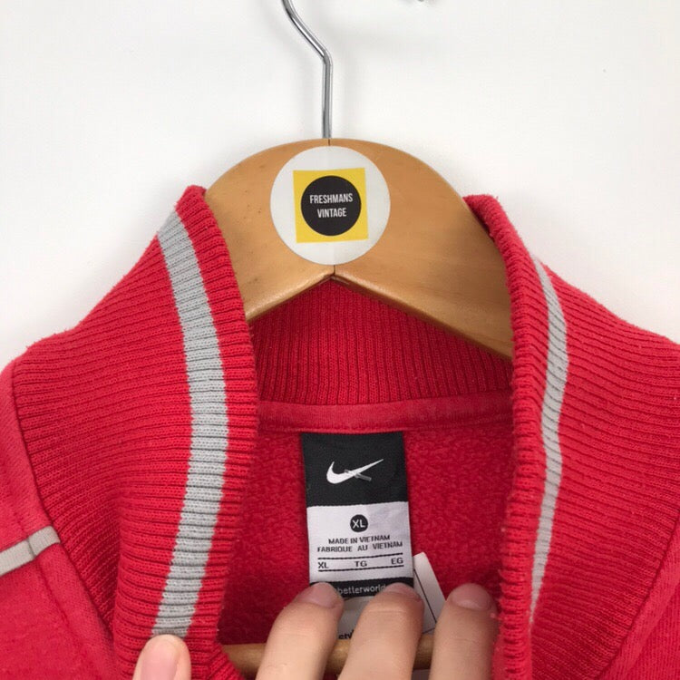 Vintage Nike 1-4 Zip Sweatshirt XL