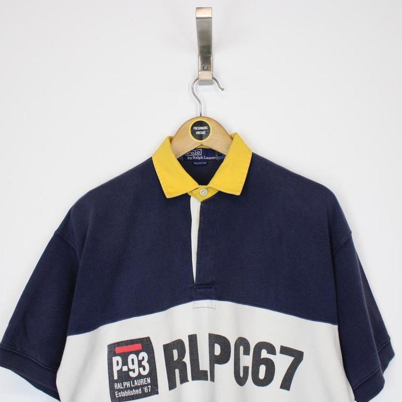 Rare Vintage 1993 Polo Ralph Lauren Rugby Shirt Small