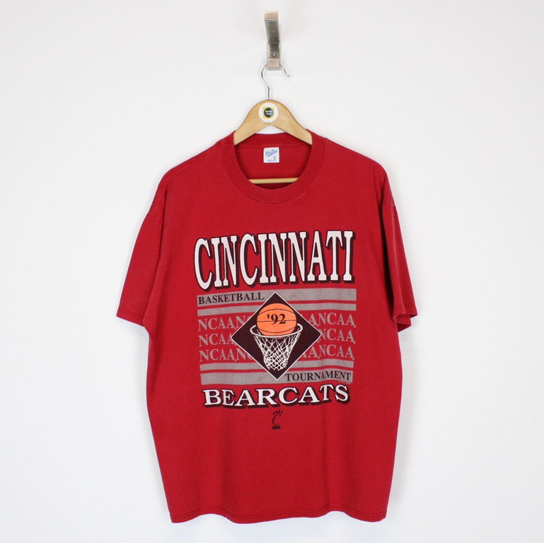 Vintage 1992 NBA Cincinnati Bearcats T-Shirt XL