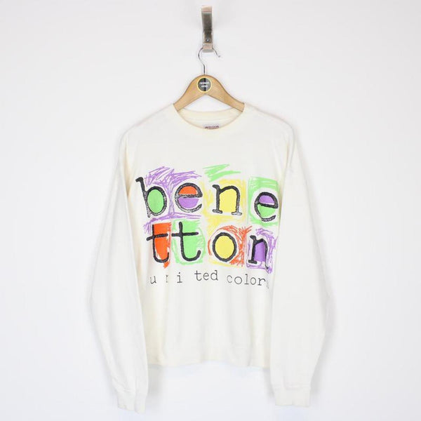 Vintage Benetton Sweatshirt Small