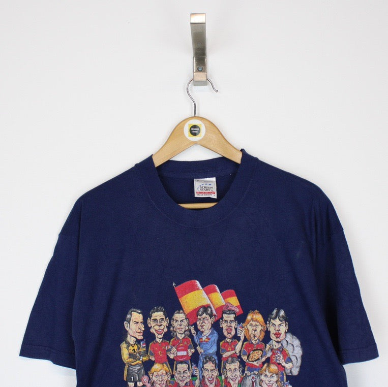 Vintage 90’s Spain Football T-Shirt Medium