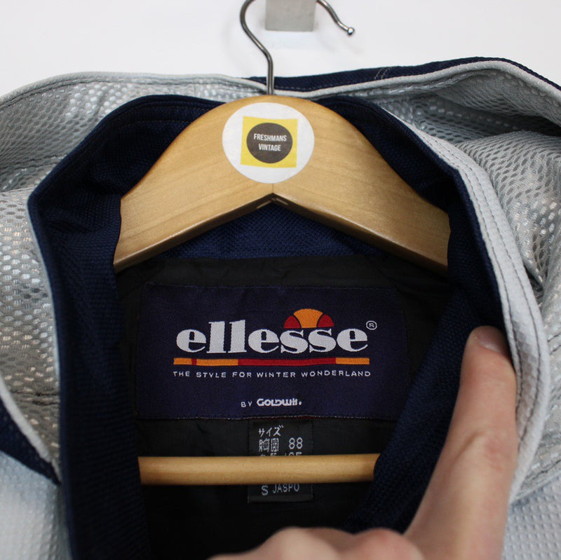 Vintage Ellesse Gilet Jacket Small