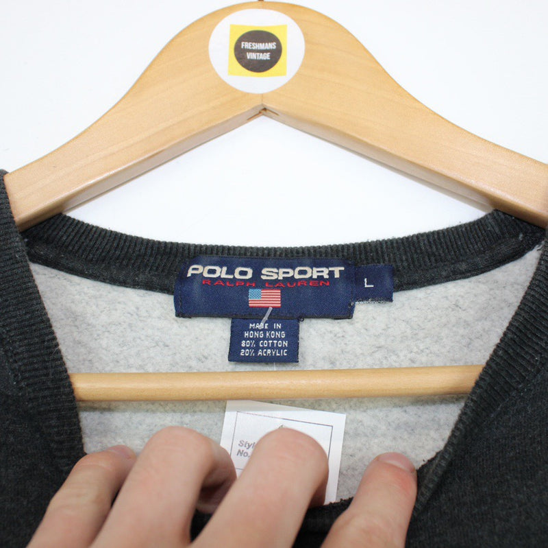 Vintage Polo Sport Sweatshirt Large