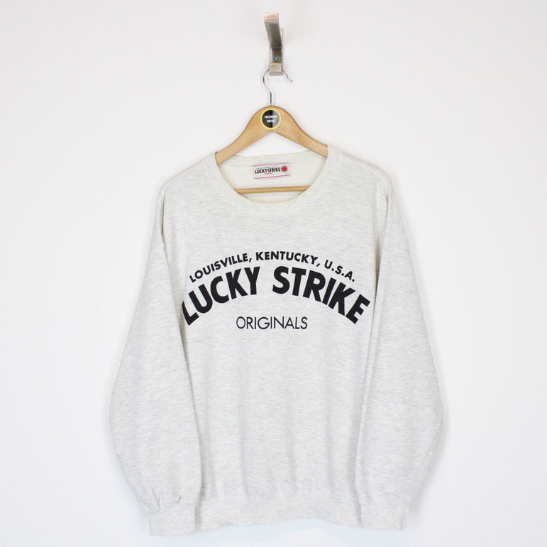 Vintage Lucky Strike Sweatshirt Medium