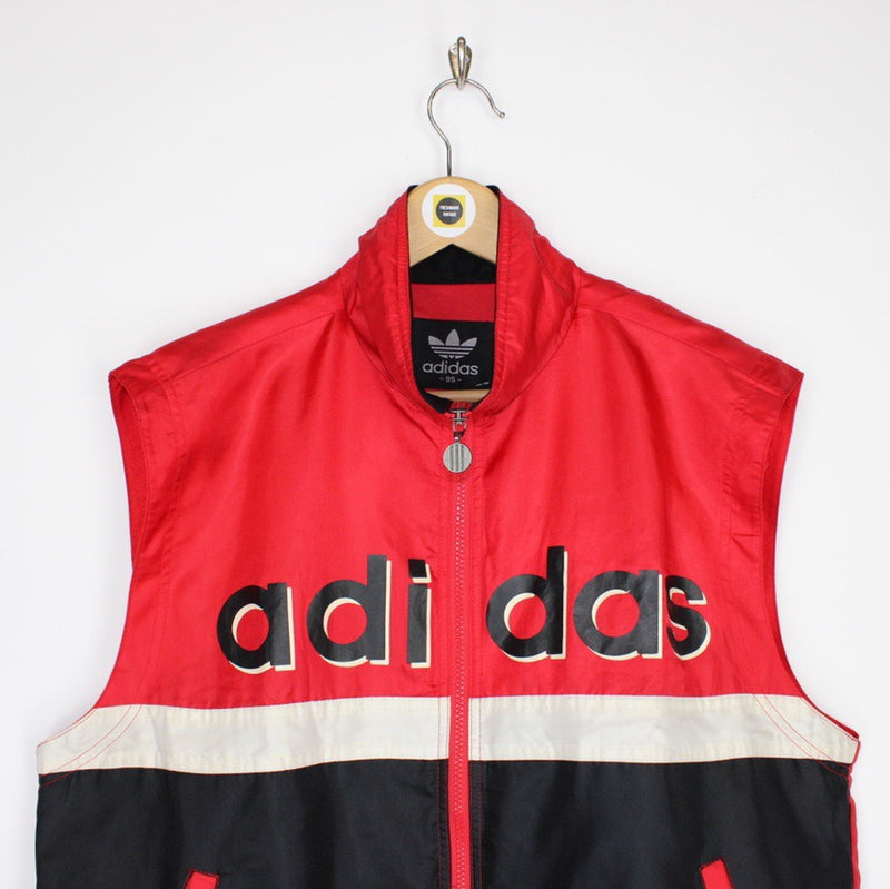 Vintage 90’s Adidas Spellout Vest Medium