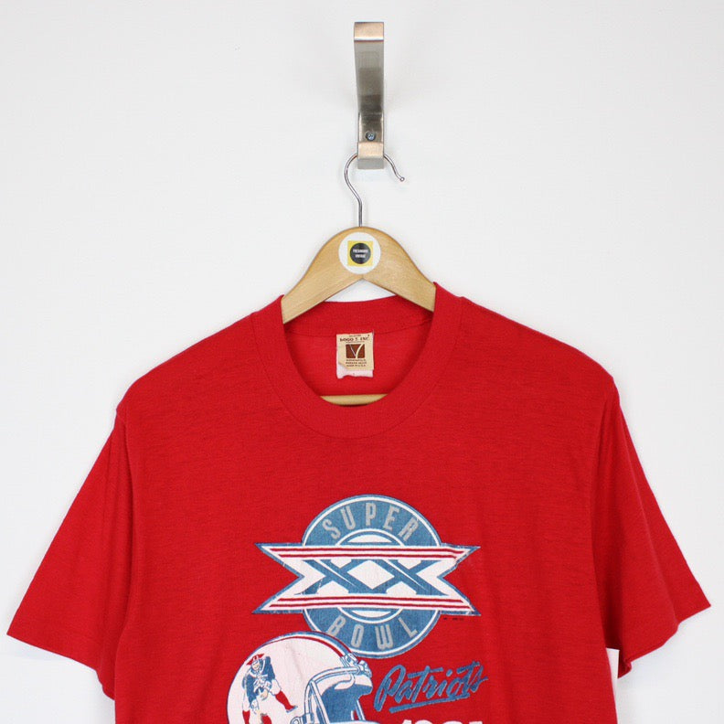 Vintage 1985 NFL New England Patriots T-Shirt Small