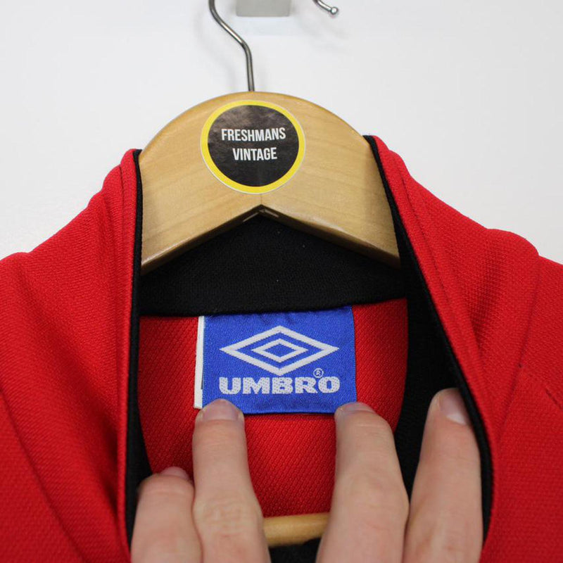 Vintage Umbro Man Utd Track Jacket Small