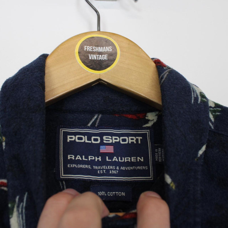 Vintage Polo Sport Shirt Large