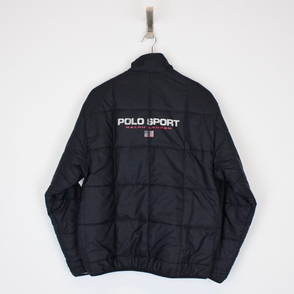 Vintage Polo Sport Puffer Jacket Medium