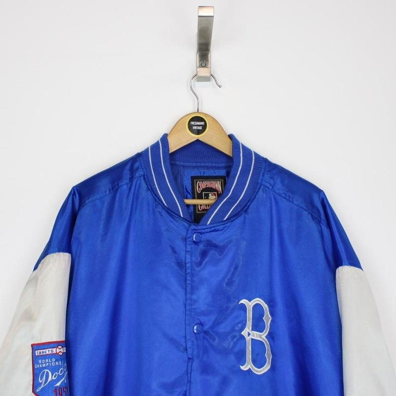 Vintage 90s Brooklyn Dodgers Bomber Jacket XL