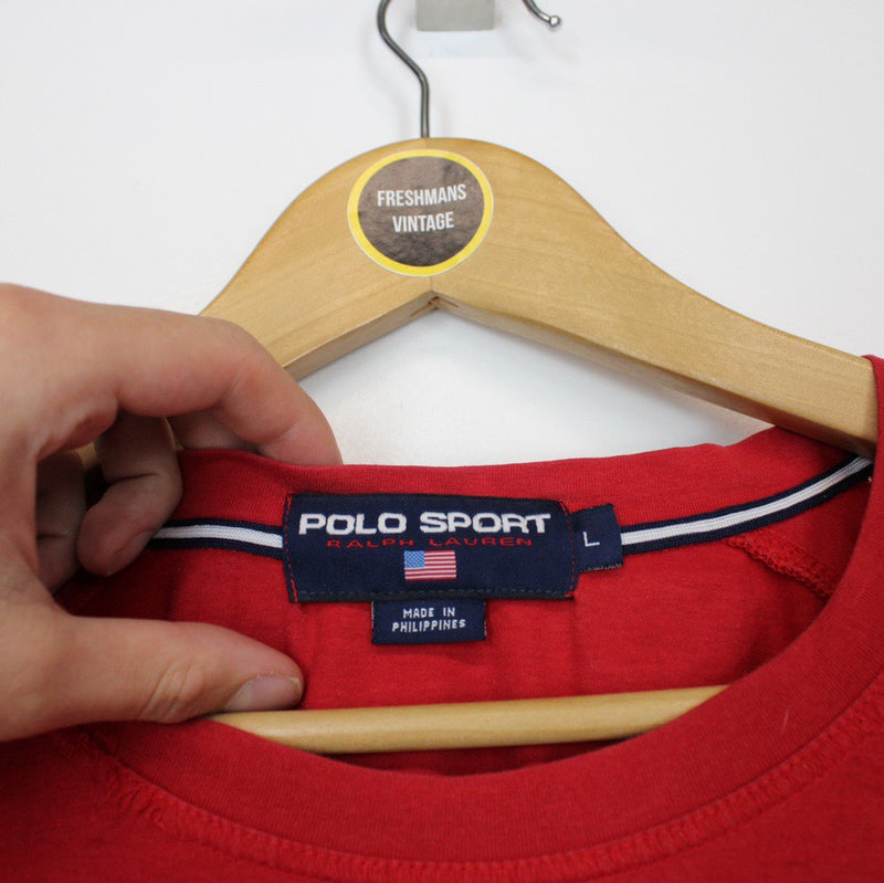 Vintage Polo Sport T-Shirt Large