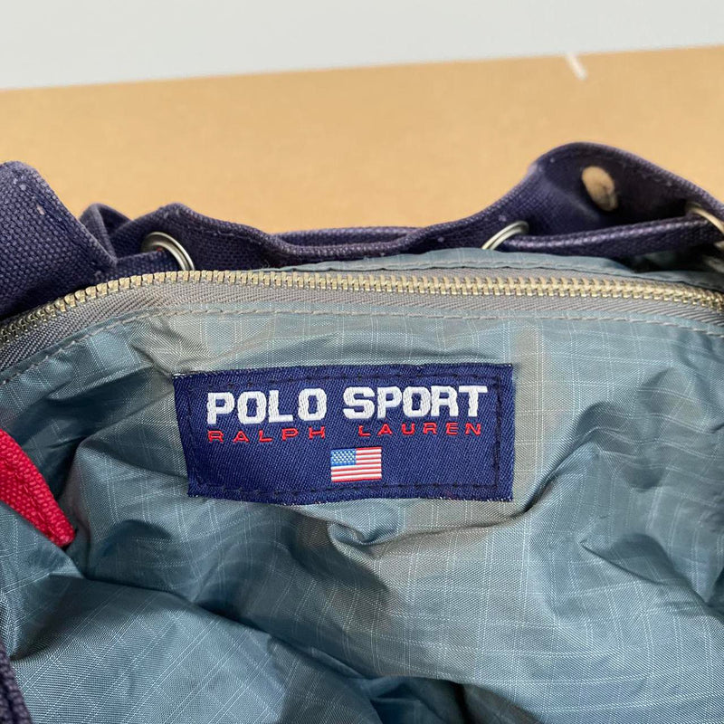 Vintage Polo Sport Marine Supply Backpack