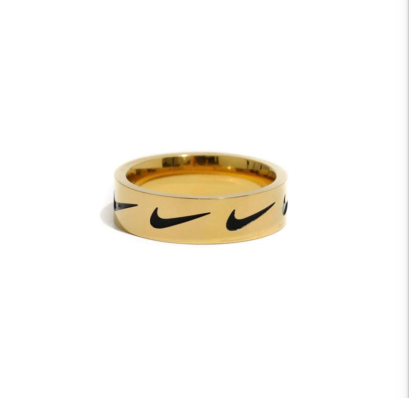 Nike Repeat Swoosh Ring Gold