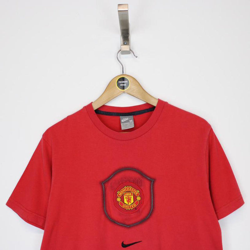Vintage 2002 Nike Man Utd T-Shirt Medium