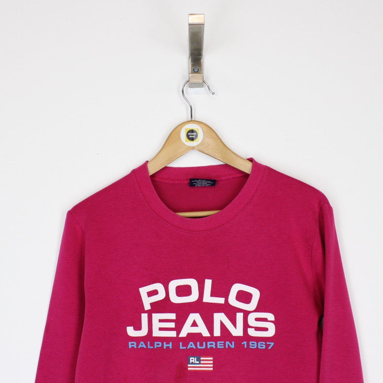 Vintage Polo Jeans Sweatshirt Small