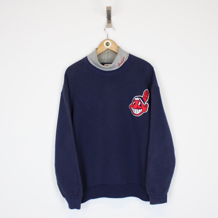 Vintage Cleveland Indians MLB Sweatshirt Large