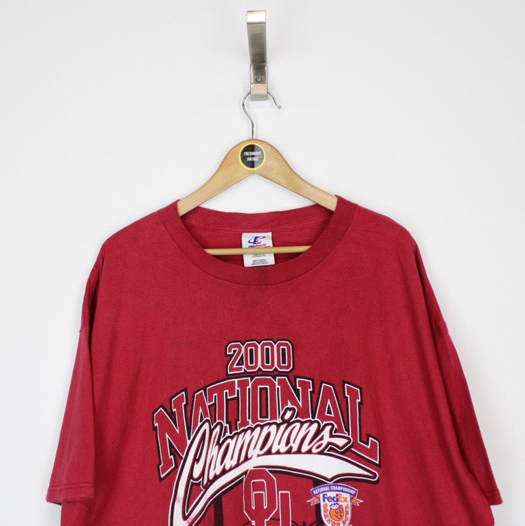 Vintage 2000 Oaklahoma Sooners T-Shirt XXL