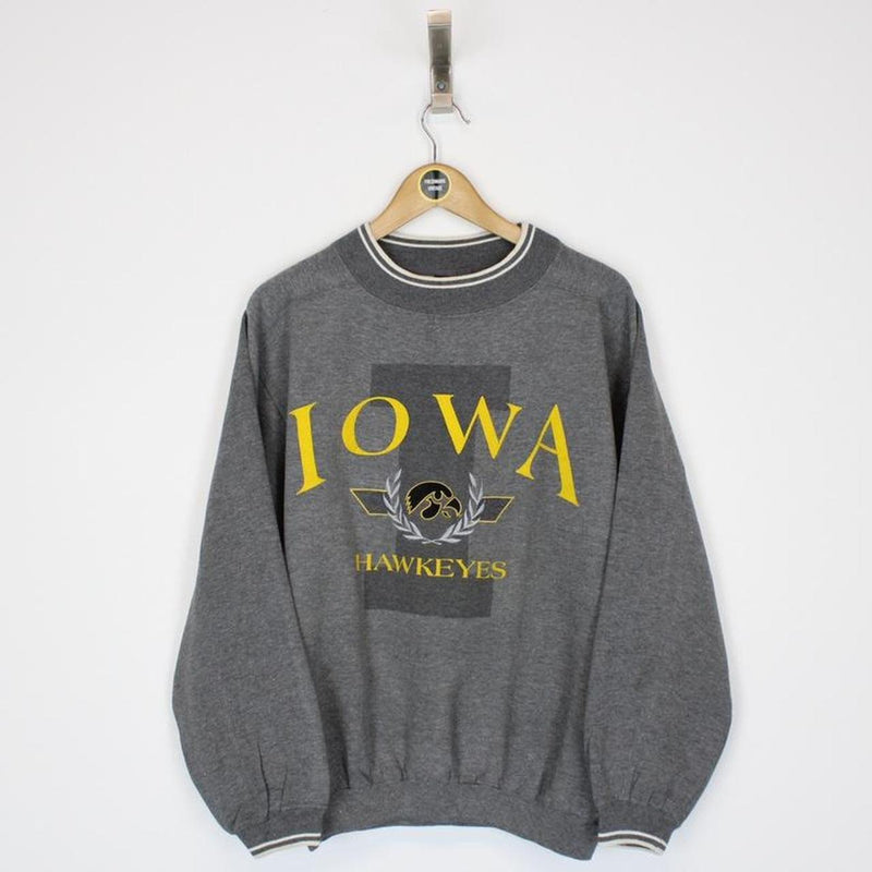 Vintage Iowa Hawkeyes Sweatshirt Medium