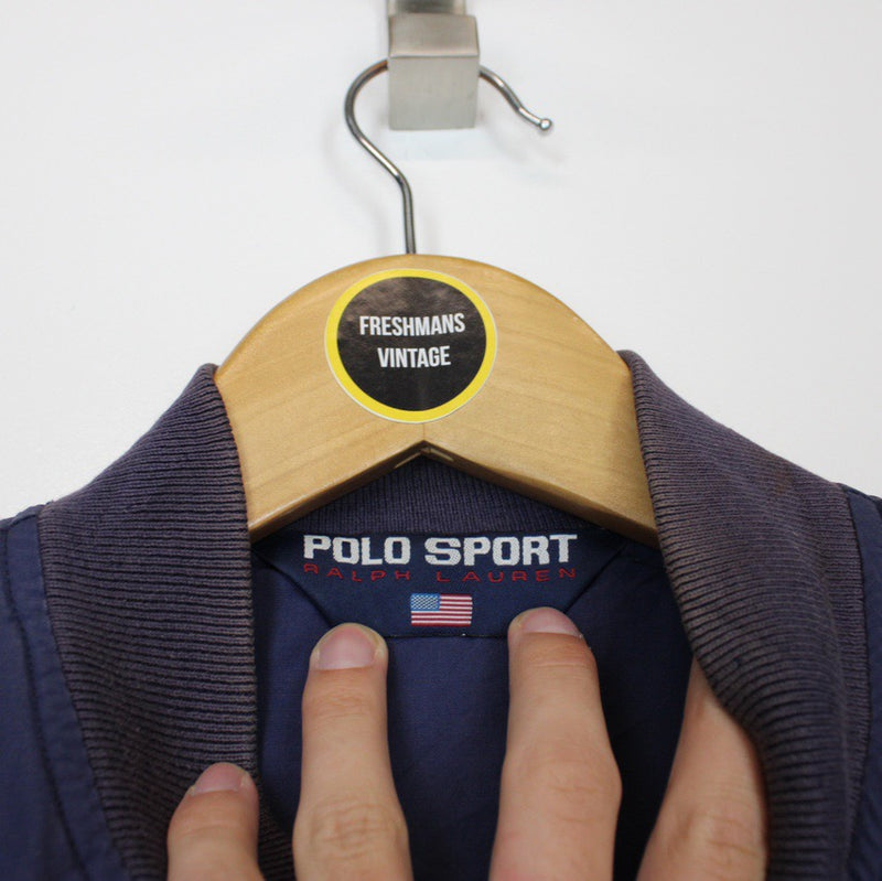 Vintage Polo Sport Bomber Jacket Medium