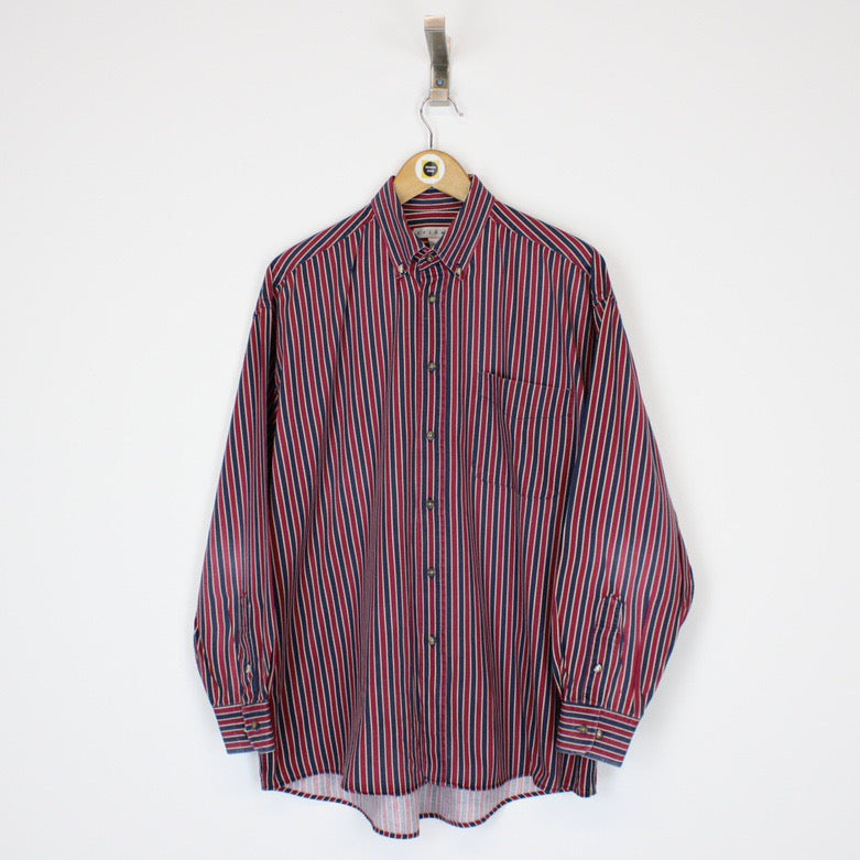 Vintage Striped Shirt Large