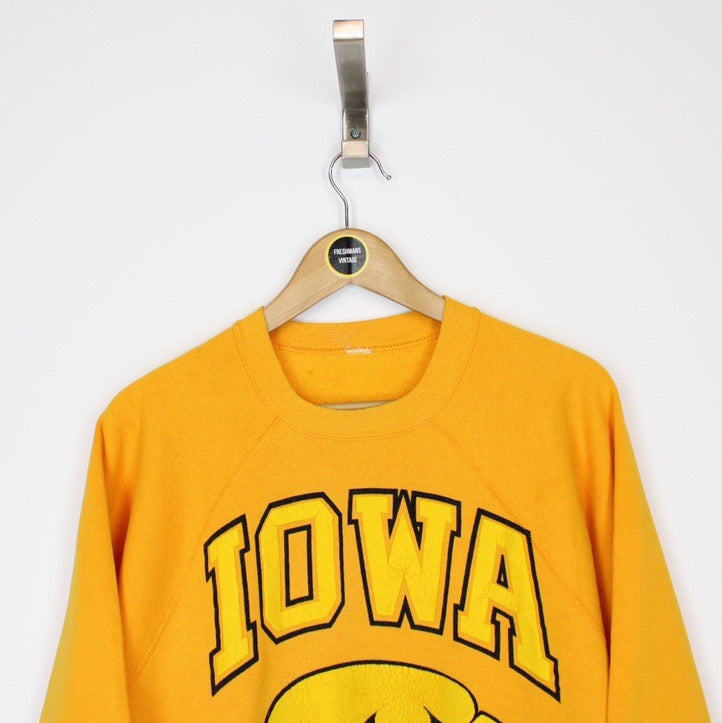 Vintage Iowa Hawkeyes Sweatshirt Large