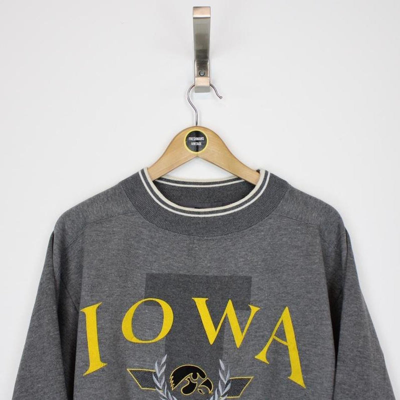 Vintage Iowa Hawkeyes Sweatshirt Medium