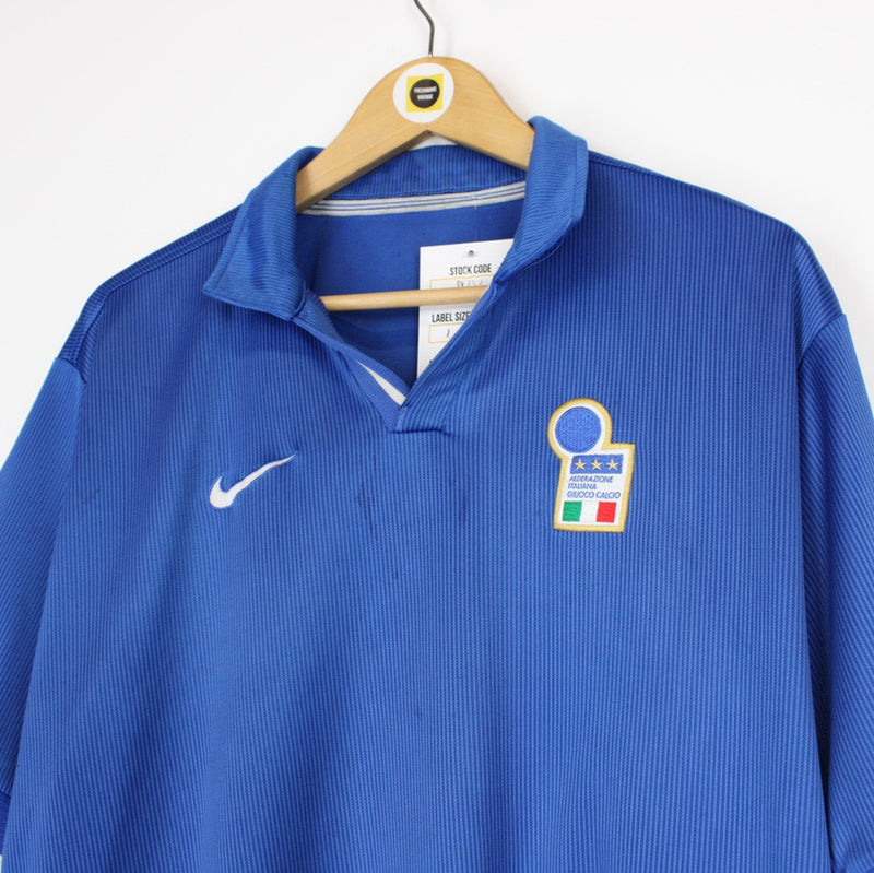Vintage Nike Italy 1997-98 Football Shirt M-L