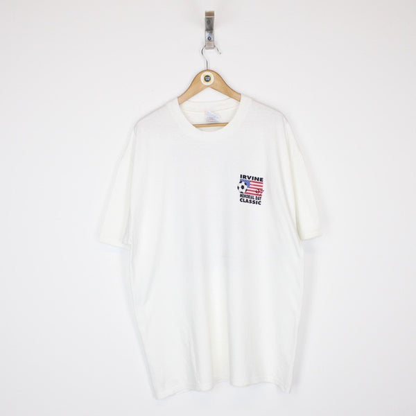 Vintage 1997 Irvine Memorial USA T-Shirt XL