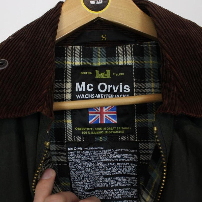 Vintage Mc Orvis Wax Jacket Small