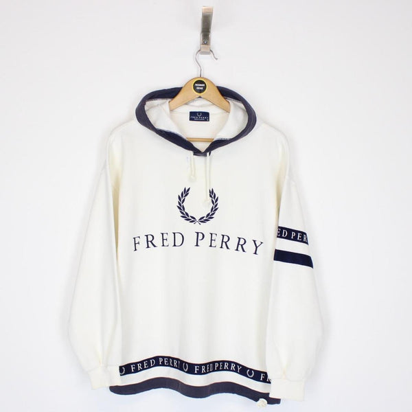 Vintage Fred Perry Hoodie Small