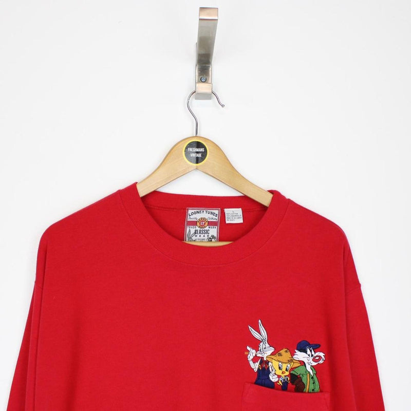Vintage Looney Tunes T-Shirt Large